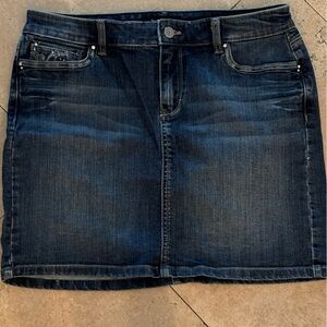 New without tags WHBM Jean skirt